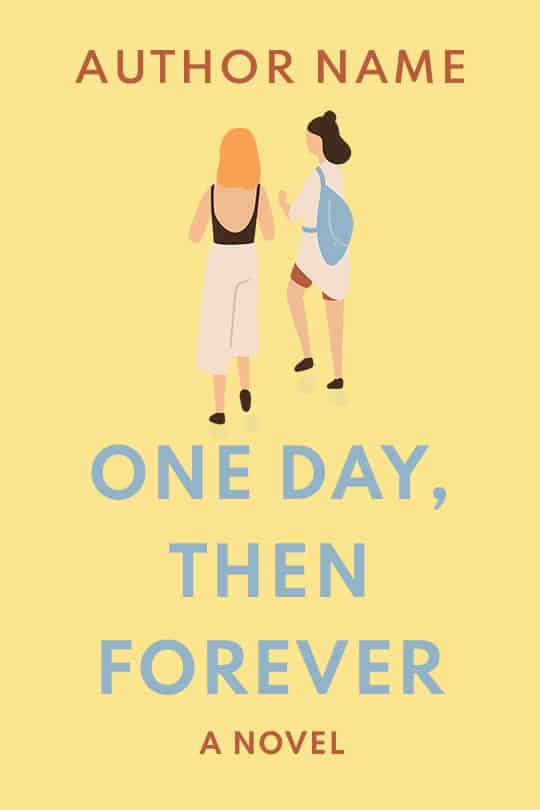 One Day - YA Contemporary, LGBTQ+, Fiction Cover - All About Book Covers