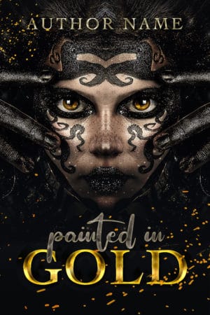 Painted in Gold - YA Science Fiction, Fantasy Cover