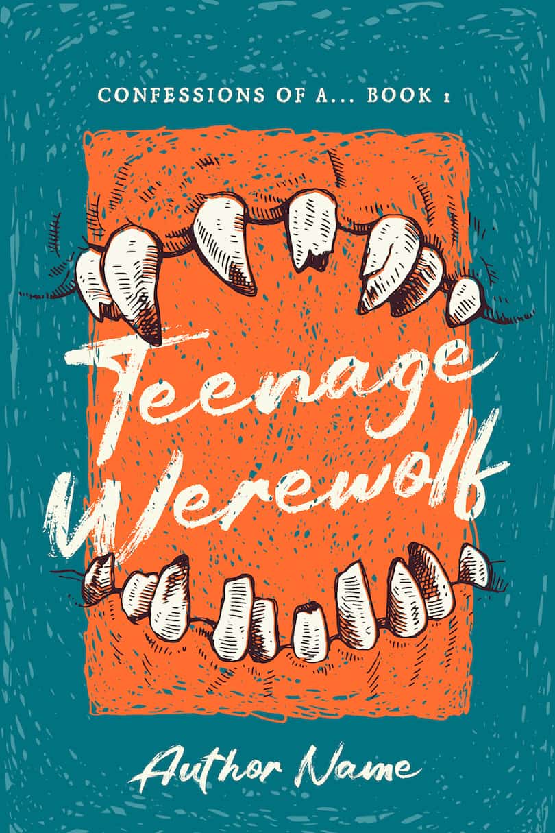 Fantasy　Teenage　Cover　Humorous　Werewolf　YA　Contemporary